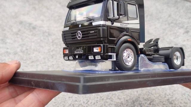 MERCEDES BENZ SK II 1850 old TIR detailed scale model IXO unboxing model diecastcollection