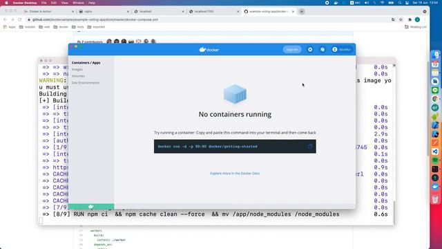 Docker Dashboard