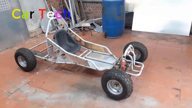 DIY mini Gokart full video | Car Tech