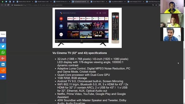 ASUS ROG Phone 2 back on sale, Vu Cinema & Sony Bravia TVs and Amazfit Stratos 3 launched | TVT #37