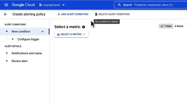 Create Alerts on Cloud Monitoring