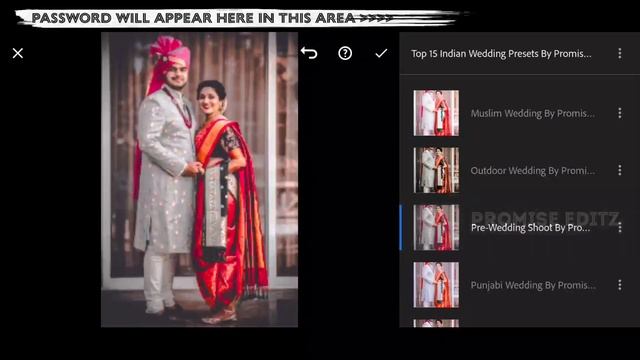 Top 15 Indian Wedding Presets | Lightroom Mobile Presets DNG & XMP | Wedding Photography
