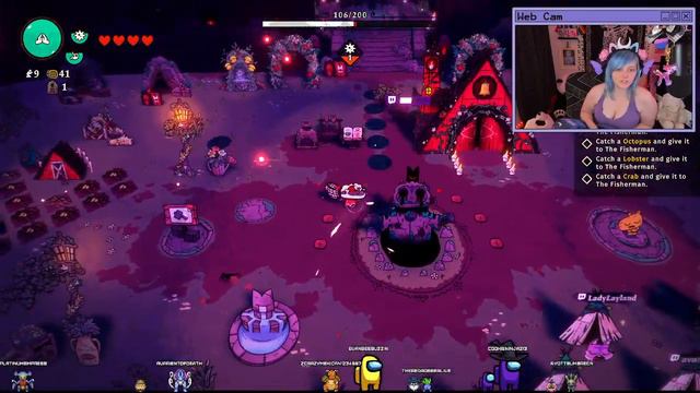 Recruiting My Follower To The Cluster Cult! | Cult Of The Lamb Part 2 VOD