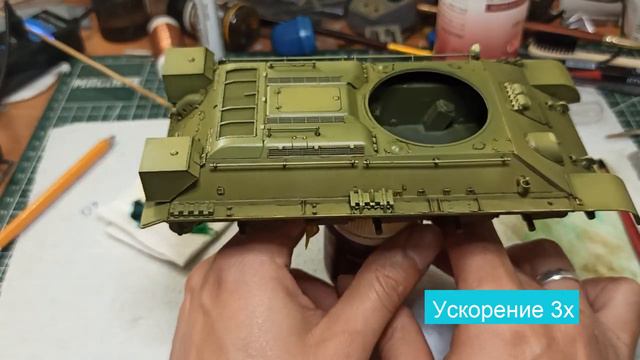 Т-34 11 Часть Масляные точки
