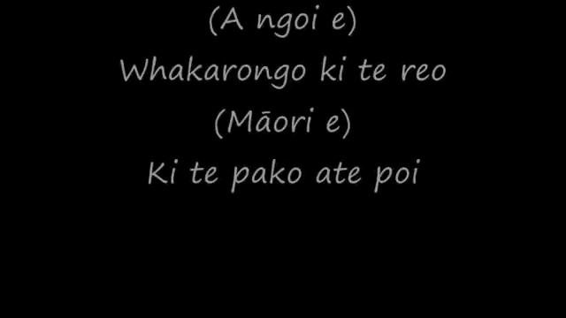 Pātea Māori Club ft. Annie Crummer - Ngoi Ngoi Lyrics