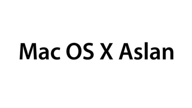 Mac OS X Aslan (Mac OS X Lion Parody)