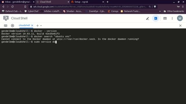 FREE VPS | Docker VNC + NGROK | Google Cloud