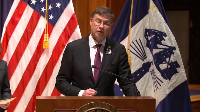 Valdis Dombrovskis in Washington DC to prepare for next EU-US Trade and Technology Council meeting