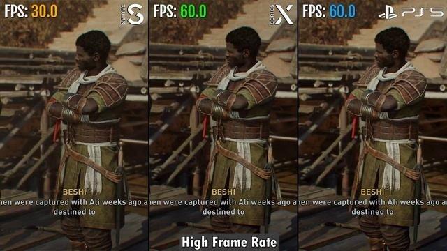 Assassins Creed Mirage Series S vs. Series X vs. PS5  Technical Review  FPS Test