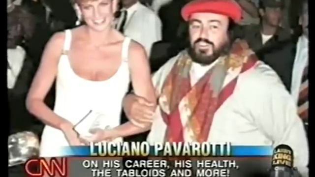 Luciano Pavarotti on Larry King Live. September 27, 2003 Part 5