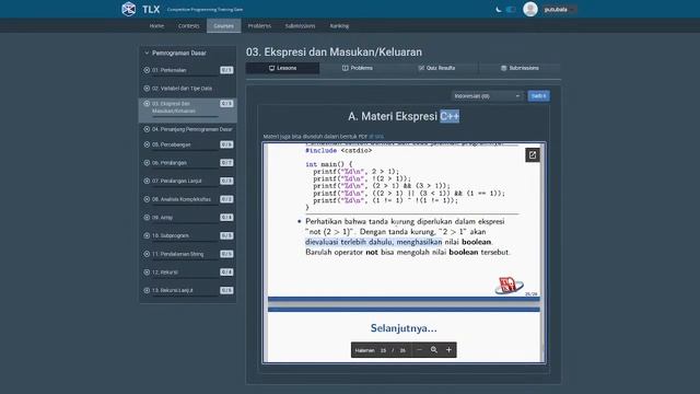 BELAJAR C++