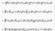 Violin Sheet Music: How to play Furusato no Nioi (Natsume Yuujinchou) by Makoto Yoshimori