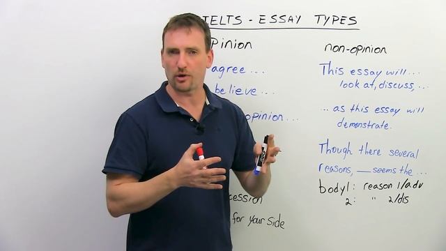 IELTS Writing: The 3 Essay Types