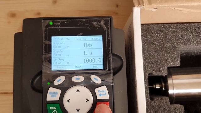 INVT GD350A   1000Hz synchronní vřeteno