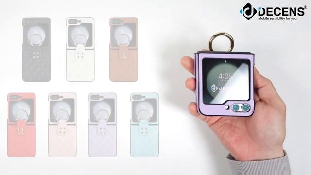 [DECENS] M995 FLIP THIN QUILT CASE for flip5