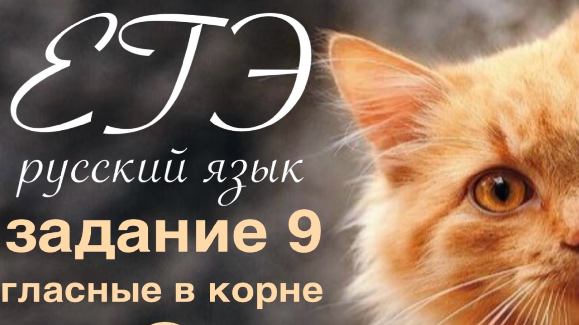ЕГЭ. Русский язык. Задание 9. Гласные в корне. Учим сложные случаи