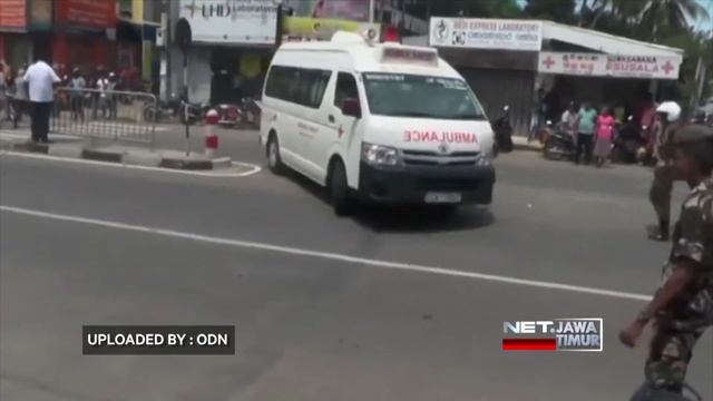 Teror Ledakan Bom Di Sri Lanka - NET. JATIM