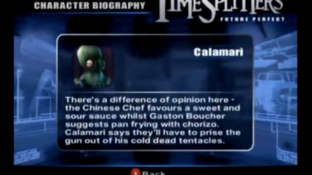 TimeSplitters Future Perfect Profile Stats - Part 2