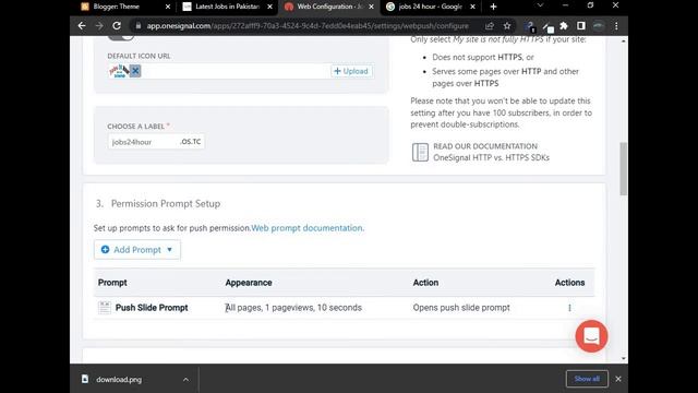 Blogger Tutorial No.9 | How to Add Push Notification Pop Up in Blogger or WordPress - SafiDotTech
