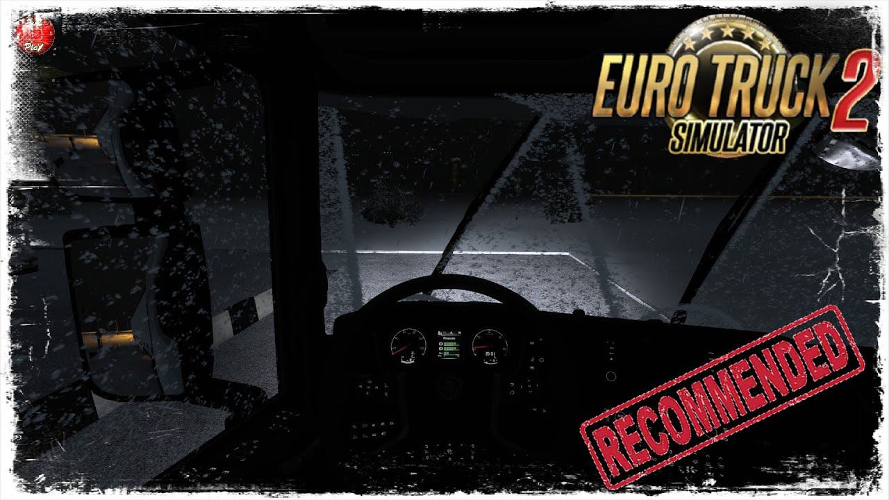 РЕАЛИСТИЧНАЯ ЗИМНЯЯ ПОГОДА для EURO TRUCK SIMULATOR 2