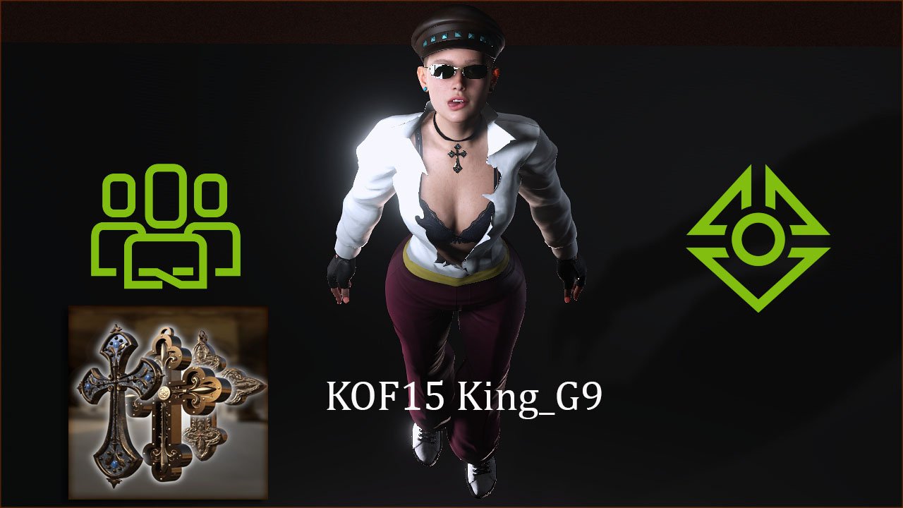 KOF15 King G9 iClone Character Creator