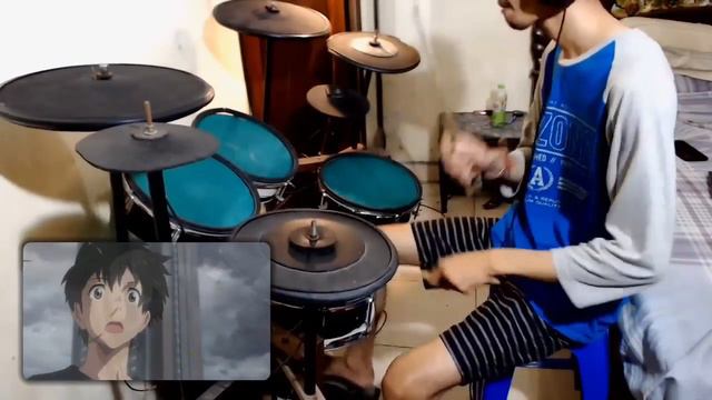 Tenki no Ko (Weathering With You) OST "We'll Be Alright" (大丈夫) by RADWIMPS drum cover