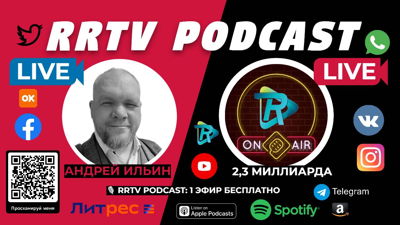 RRTV PODCAST - КНИГОЛЮБ ТВ #7