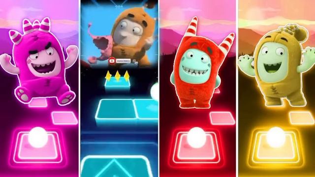 Oddbods Fuse 🆚 Oddbods Slick 🆚 Oddbods Pogo 🆚 Oddbods Newt. 🎶 Who Is Best?