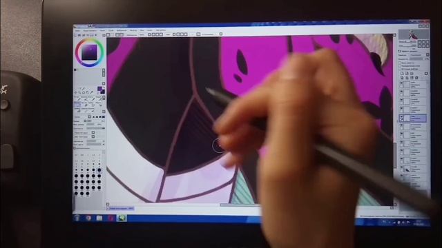 ОБЗОР на ГРАФИЧЕСКИЙ ПЛАНШЕТ Gaomon pd1220 | Daki Demon Slayer