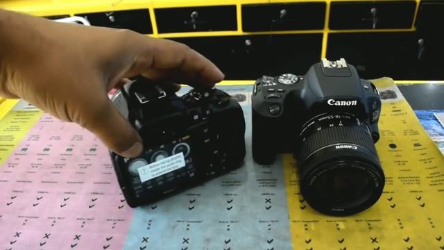 DSLR Camera Comparison Nikon D3500 vs Canon 200D!