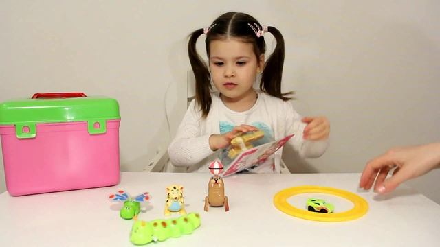 Funny toys распаковка заводных игрушек. Unpacking clockwork toys