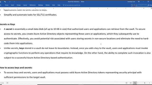Azure Key Vault Tutorial | What is Key Vault, Benefits, Secrets, Keys and How it works in Azure