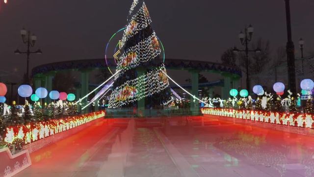 New Year in Ashgabat - Новый Год в Ашгабаде - Ashgabatda taze yyl