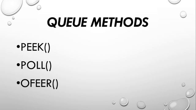 JAVA QUEUE