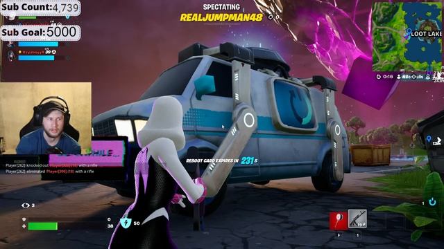 Playing Fortnite with Viewers