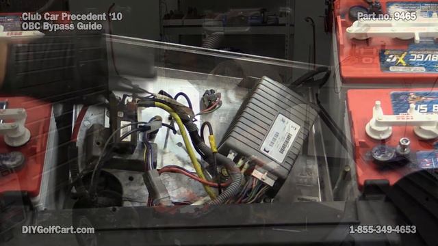 How to Bypass On Board Computer | Club Car Precedent Golf Cart | OBC