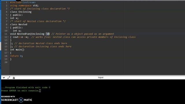 4 Nested Class
