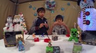 MINECRAFT Craftables Series 1 Spider Jockey & Pig Rider & Night Bike Fog Race