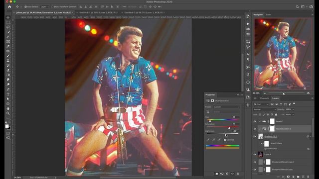 Elton John F. Kennedy - Funny Photoshop Face Swap Speed Art (Unsolicited Photoshop)