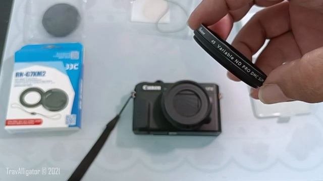Canon G7X Mark II - Installing A 49 Mm Filter Adapter