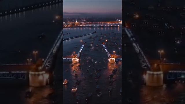 Ночной Петербург Сказка реальность возрождение  питер travel spb мосты  ночь нева