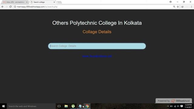 College Management System - PHP Project