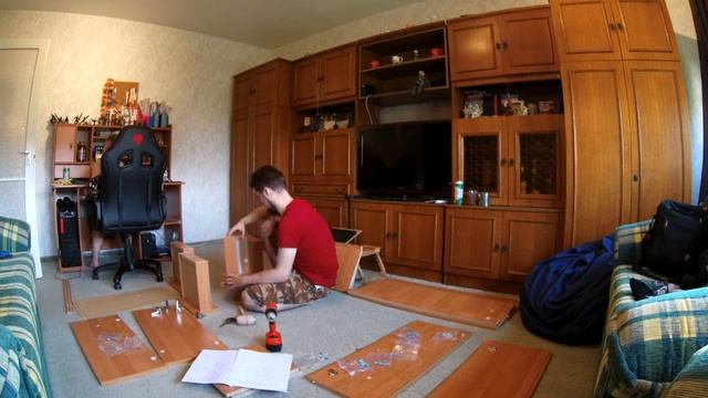 Barkácsolunk - Tálalószekrény összeszerelés (TimeLapse) Xiaomi Mijia 4K