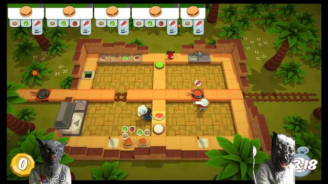 Overcooked The Lost Morsel (PS4) Part 1 - Get To Da Choppa