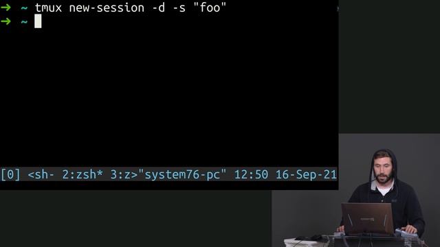 16. Windows & Sessions Management with tmux