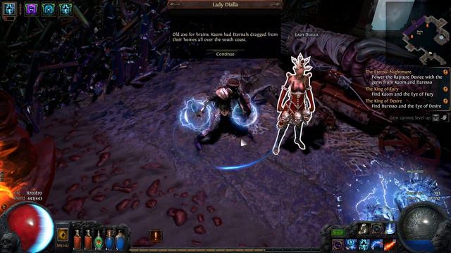 Let's Play Path of Exile, Blind [Ep 24] - The Witch in Eternal Nightmare | Patch 2.6 Legacy League