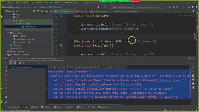 TESTNG FRAMEWORK-02| SELENIUM WITH JAVA| SDET| 21 Minute School