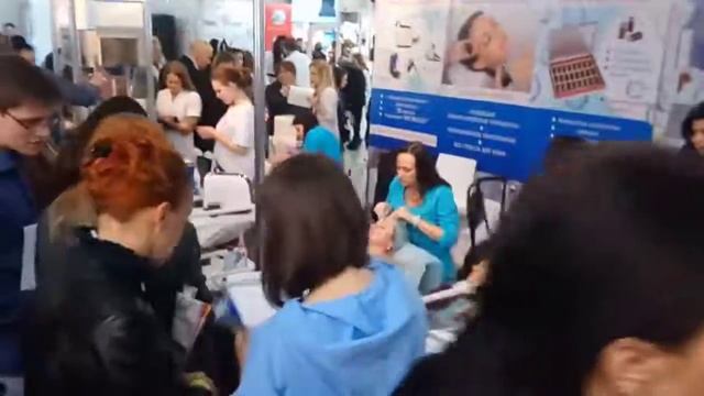 Наноазия на выставке Интершарм весной 2018 ,  Nanoaisa в центре событий