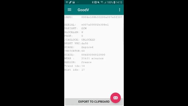 Resetting an expired glucose sensor