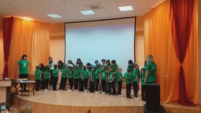 Посвящение обучающихся МАДОУ  ЦРР - детский сад  58 в ряды ДЭО Зеленый мир